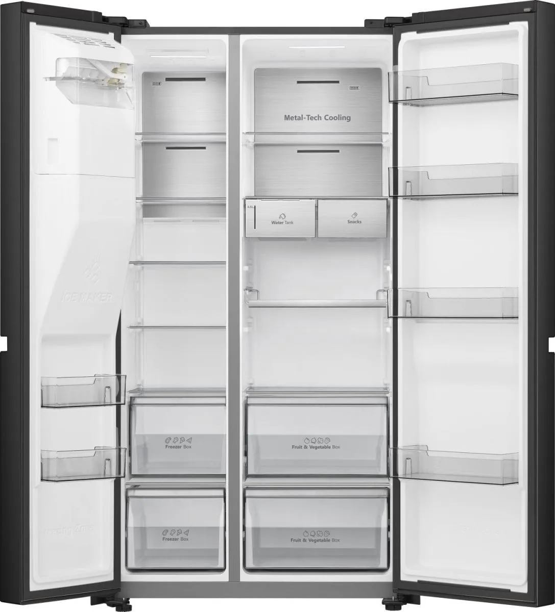 Hisense Side by Kühlschrank RS818N4TFC ČR – Bild 4