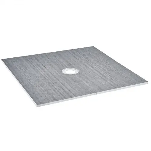 VEVOR Duschrand-Set, 1828 x 1828 x 32 mm großes Duschwannen-Set mit Zentralablauf, leichte EPS-Duschinstallationssets mit 2 wasserdichten Tüchern, Duschwannen-Neigungsstangen passend für Badezimmer – Bild 9