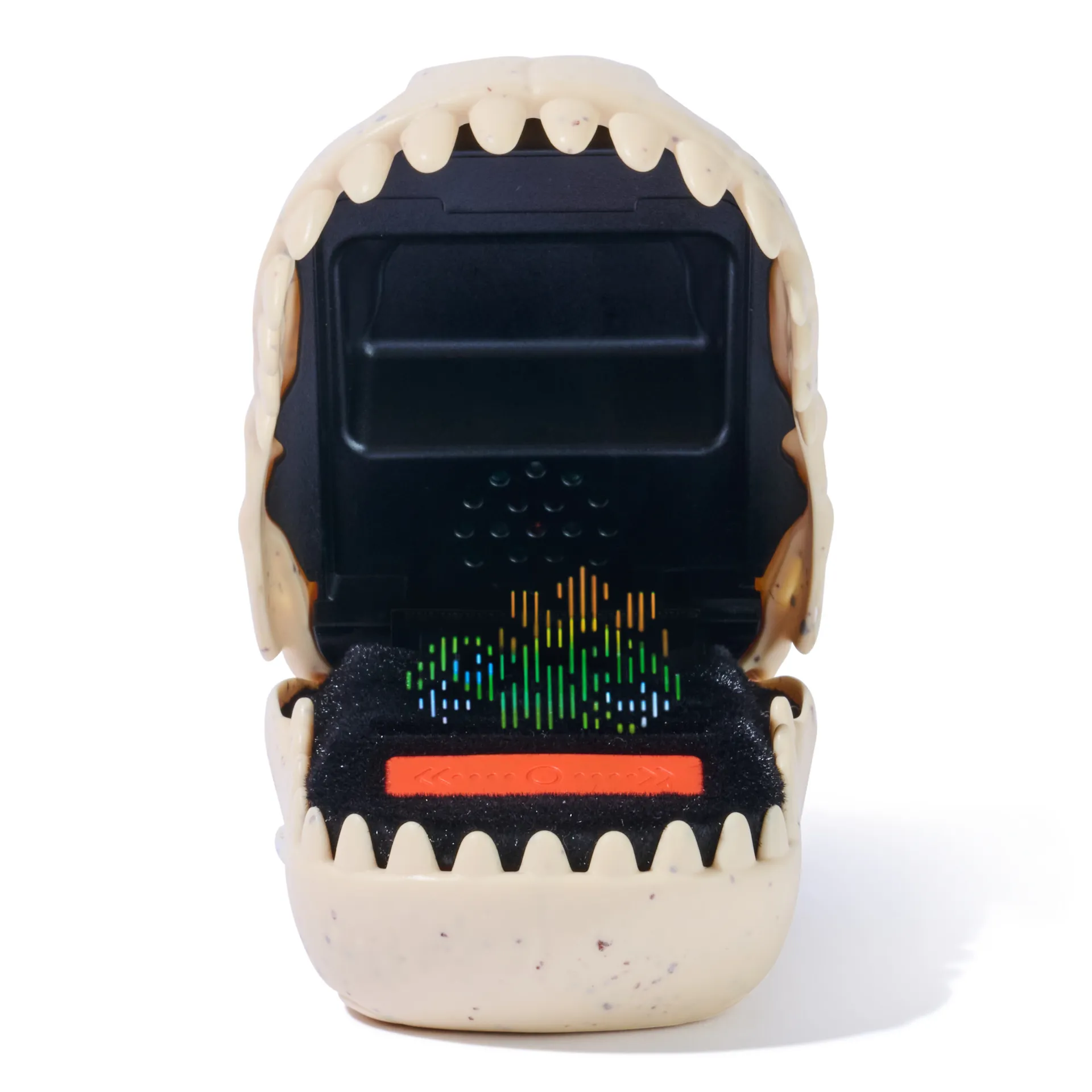 Bitzee Jurassic World - interaktives Spielzeug im Design eines T-Rex Schädels, mit 25 virtuellen Dinosauriern, die auf Bewegung reagieren und Battle Modus, Sammlerstück – Bild 7