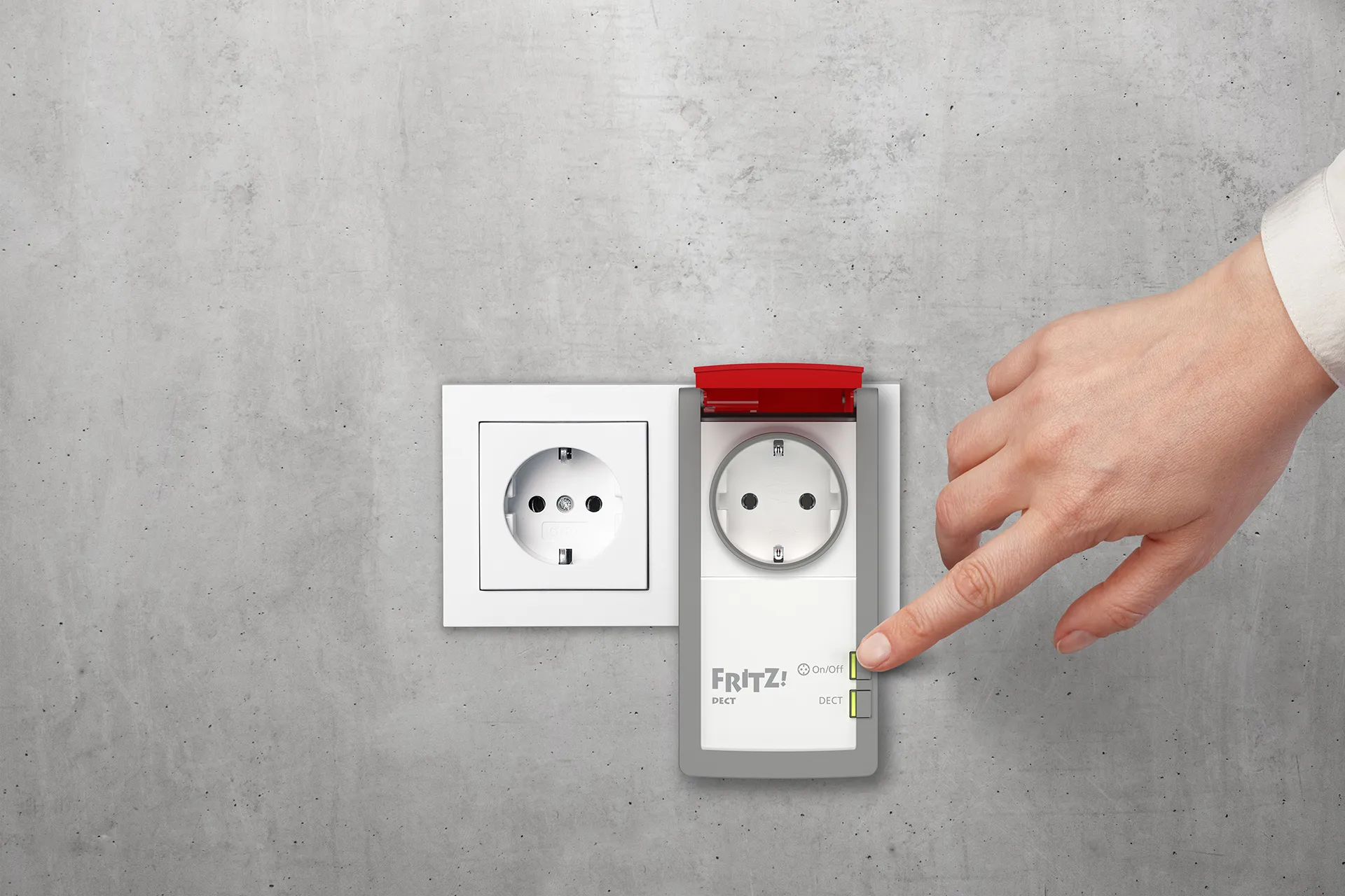 DECT FRITZ! 210 Smart Plug 3450 W Weiß – Bild 7