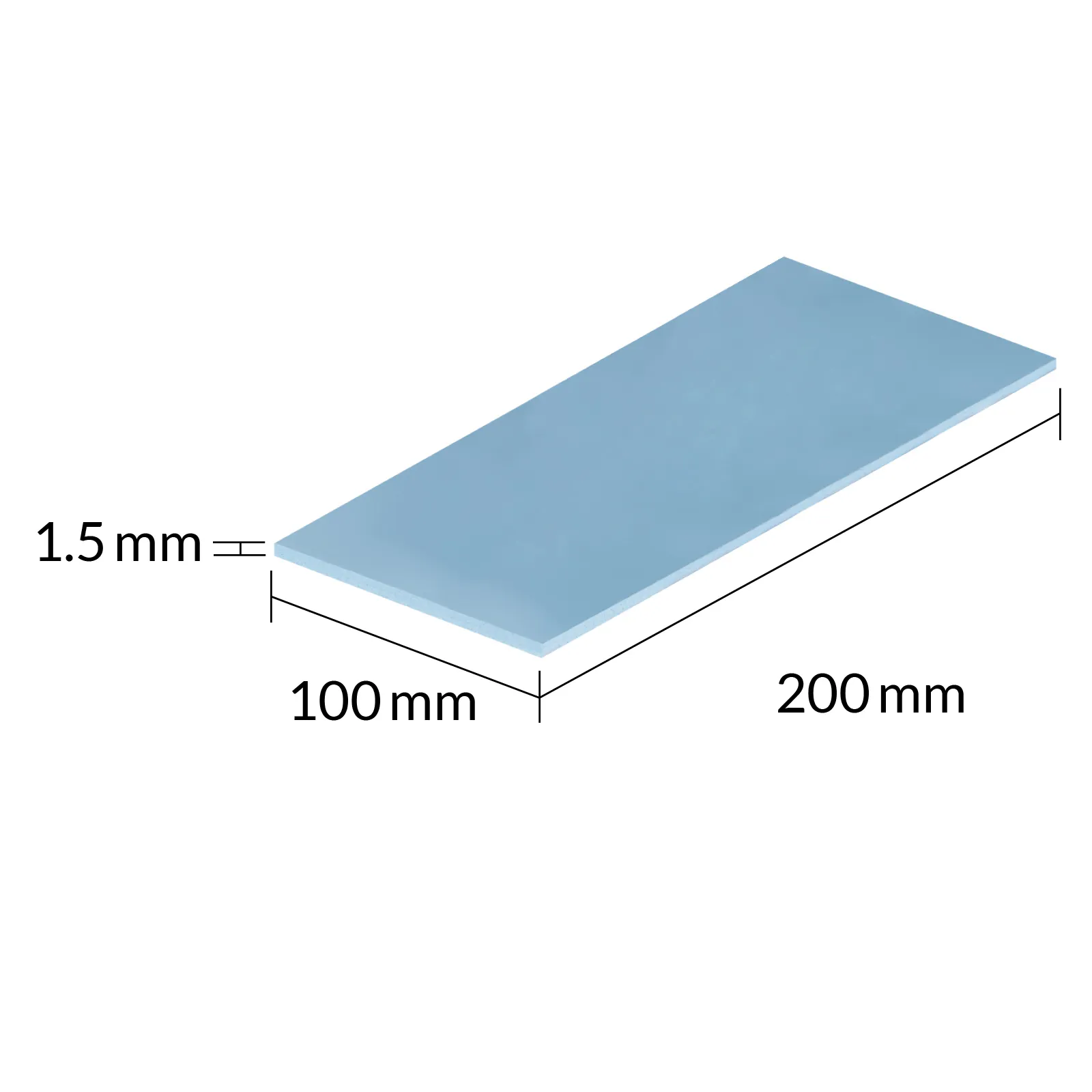 ARCTIC TP-3 Premium Performance Thermal Pad 200 x 100 mm, 1.5 mm – Bild 4