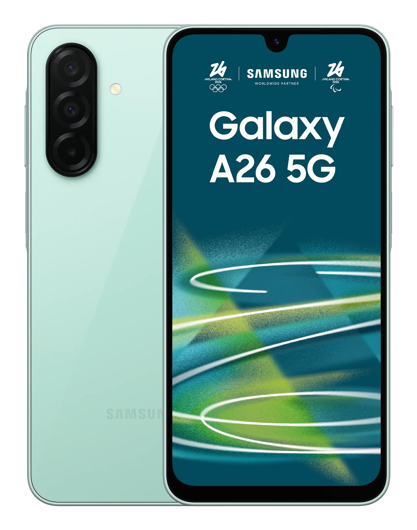 Samsung Galaxy A26 17 cm (6.7″) Hybride Dual-SIM Android 15 5G USB Typ-C 6 GB 128 GB 5000 mAh Mintfarbe Samsung Galaxy A26 17 cm (6.7″) Hybride Dual-SIM Android 15 5G USB Typ-C 6 GB 128 GB 5000 mAh Mintfarbe