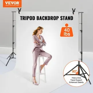 VEVOR Fotohintergrund Fotografie Hintergrund 2900 x 3500 mm Hintergrundstoffgröße Studio-Requisiten Hintergrund mit 2 Dreieckshalterung, 2400–2920 mm Einstellbare Teleskophöhe Hochzeiten, Party-Setups VEVOR Fotohintergrund Fotografie Hintergrund 2900 x 3500 mm Hintergrundstoffgröße Studio-Requisiten Hintergrund mit 2 Dreieckshalterung, 2400–2920 mm Einstellbare Teleskophöhe Hochzeiten, Party-Setups