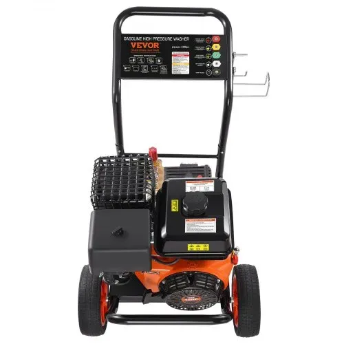 VEVOR Benzin-Hochdruckreiniger, 4400 PSI 15 L/min, 2,6 GPM Terrassenreinger mit Kupferpumpe, Hochdruckpistole & Verlängerungsstab, 5-Düsen-Set, für Autos, Zäune, Häuser, Einfahrten, Terrassen, Möbel – Bild 10