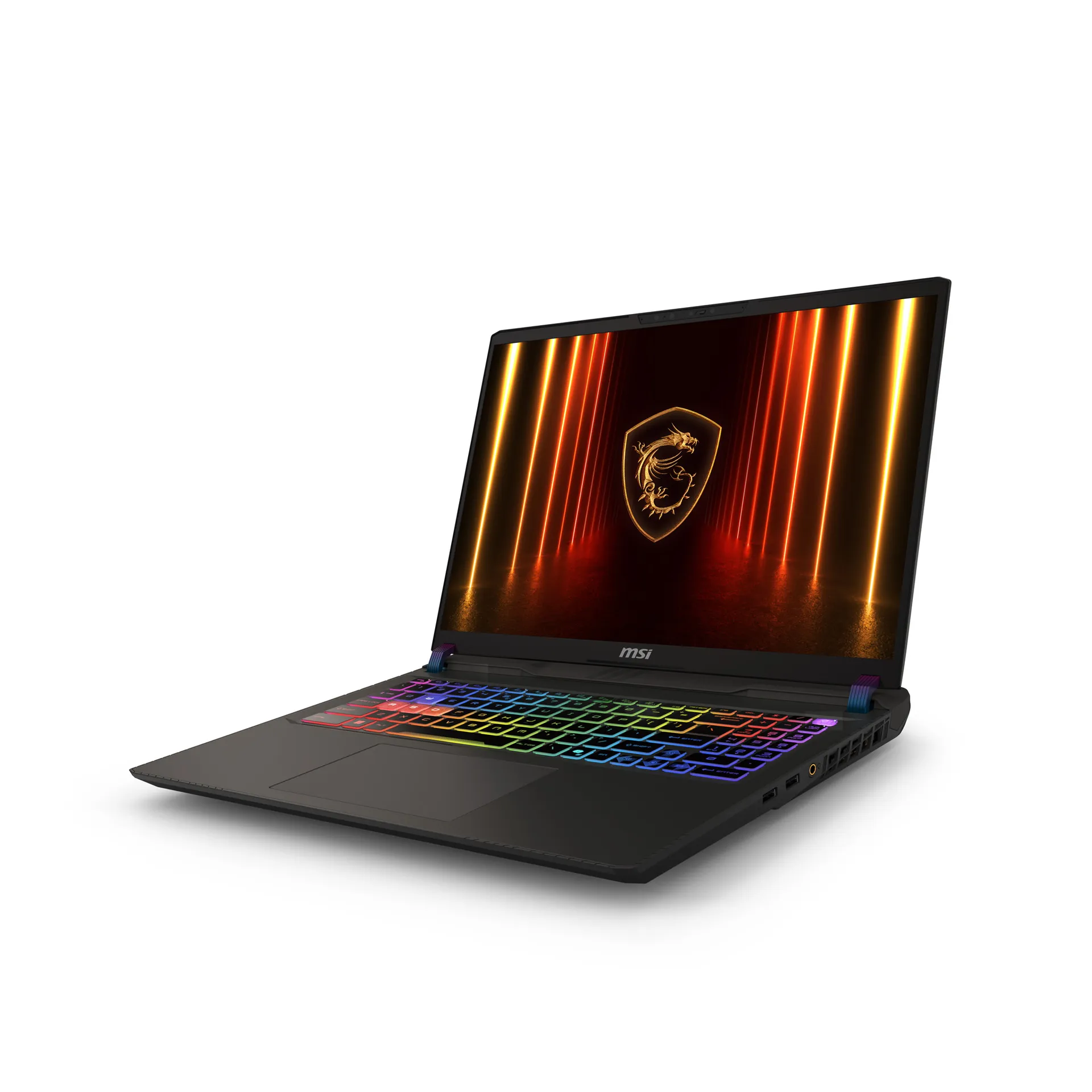 MSI Vector 16 HX AI A2XWHG-074 laptop Intel Core Ultra 7 255HX 40,6 cm (16") Quad HD+ 16 GB DDR5-SDRAM 512 GB SSD NVIDIA GeForce RTX 5070 Ti Wi-Fi 6E (802.11ax) Windows 11 Home Grau – Bild 2