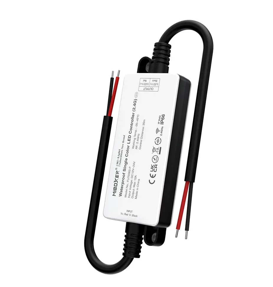 MiBoxer S21-LED-L00240214 LED Controller ARGOS Waterproof IP66 Single Color 2.4G MiBoxer S21-LED-L00240214 LED Controller ARGOS Waterproof IP66 Single Color 2.4G