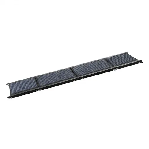 VEVOR Hunderampe, 160 x 43,2 cm, faltbare Hundeautorampe für mittelgroße & große Hunde bis 113 kg, Hundetreppe mit rutschfester Filzteppichoberfläche, tragbare Einstiegshilfe für SUV & LKW – Bild 9