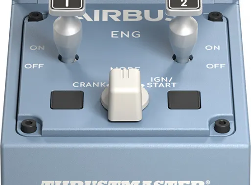 Thrustmaster TCA Quadrant Airbus Edition Schwarz, Blau Flugsimulation PC – Bild 4