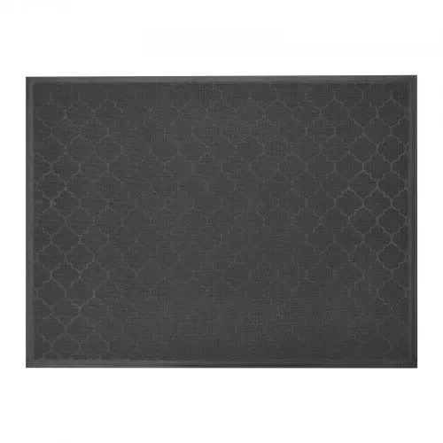VEVOR Fußmatte für die Vordertür, 1194 x 889 mm, gewerbliche Bodenmatte für drinnen und draußen, moderner, stilvoller Teppich mit TPE-Rückseite, strapazierfähiger, waschbarer Eingangsteppich für Flur, Balkon, Garage, Braun – Bild 9