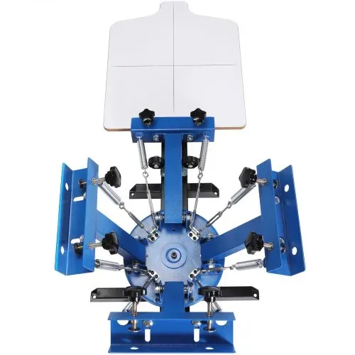 VEVOR Siebdruckpresse T-Shirt Siebdruckmaschine 1 Farben + 1 Station, T-Shirtpresse, Hitzepresse Transferpresse DIY Ausrüstung Drucker, Textildruck Kleidung, Kissenbezüge, Gepäckstücke usw. – Bild 10