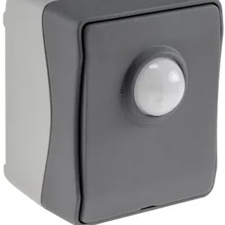 NUQUI Feuchtraum PIR Bewegungsmelder 120°, bis 6m, 250V~, 2-500W, IP54 NUQUI Feuchtraum PIR Bewegungsmelder 120°, bis 6m, 250V~, 2-500W, IP54