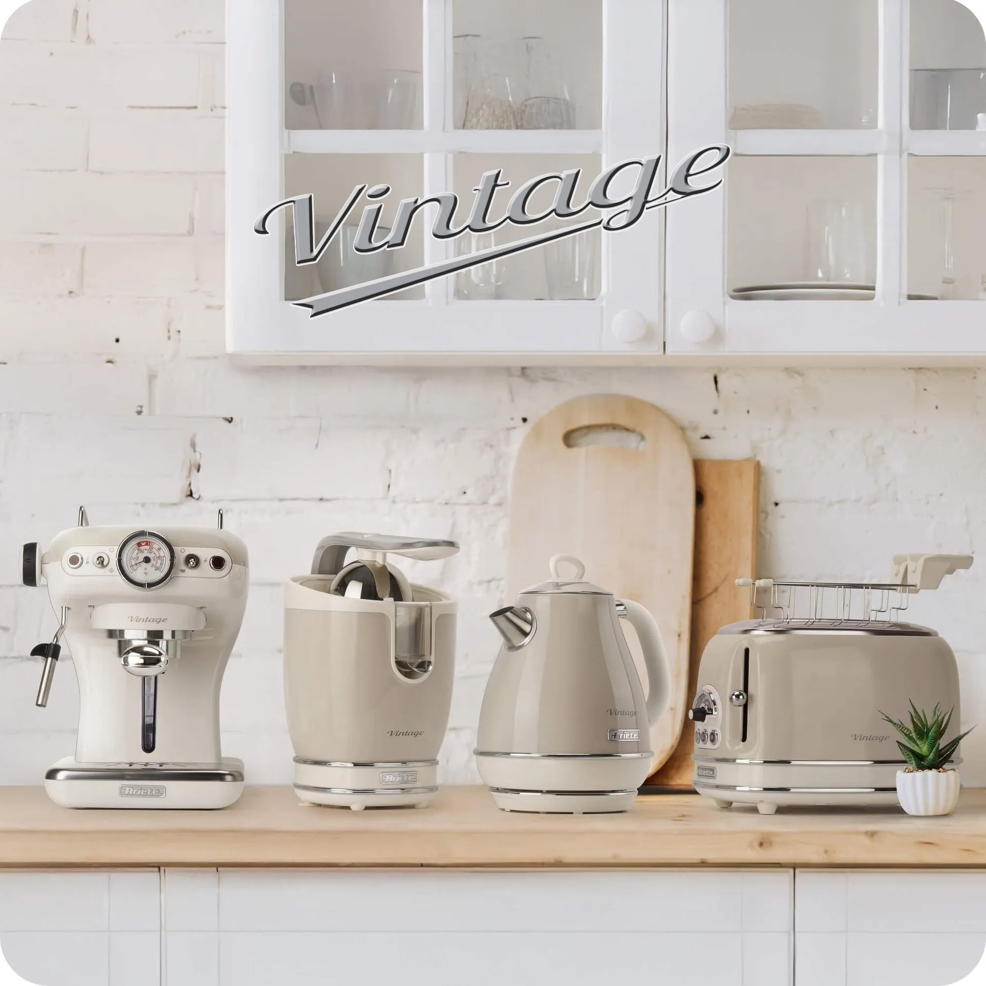 Ariete 2868/03 Wasserkocher 1 l 1630 W Beige – Bild 6