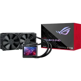 ASUS ROG RYUJIN II 240 Prozessor All-in-One-Flüssigkeitskühler 12 cm Schwarz 1 Stück(e) ASUS ROG RYUJIN II 240 Prozessor All-in-One-Flüssigkeitskühler 12 cm Schwarz 1 Stück(e)