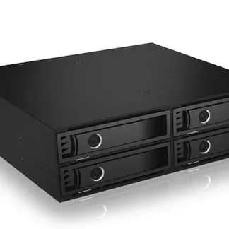 ICY BOX IB-2242SSK, Back Plane, 4x 2,5″ (6-15 mm high) SAS & SATA in 1x 5,25″ bay, dual Channel, Schloss, 2x 4cm fan, schwarz ICY BOX IB-2242SSK, Back Plane, 4x 2,5″ (6-15 mm high) SAS & SATA in 1x 5,25″ bay, dual Channel, Schloss, 2x 4cm fan, schwarz