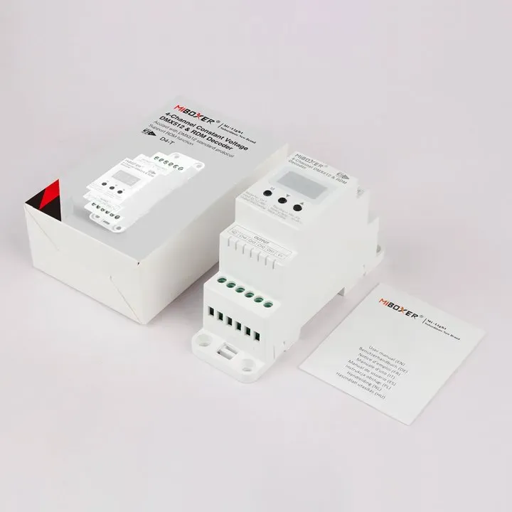 MiBoxer D4-T LED Controller DMX 4-Kanal für DIN-Schiene – Bild 4