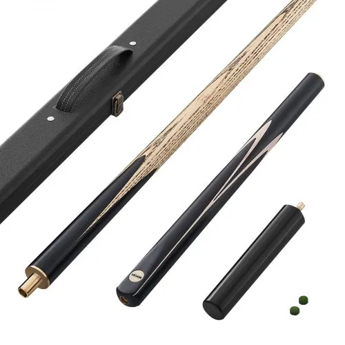 VEVOR Snookerqueue Billardqueue (1447,8 mm / 540 g) mit Verlängerungsstange & Lederspitze & Holzkoffer, Billardstock geeignet für professionellen Billardtisch, Bar, Zuhause, Büro VEVOR Snookerqueue Billardqueue (1447,8 mm / 540 g) mit Verlängerungsstange & Lederspitze & Holzkoffer, Billardstock geeignet für professionellen Billardtisch, Bar, Zuhause, Büro