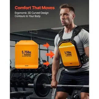 VEVOR Gewichtsplatten für Gewichtswesten 5,2 kg Set (2 x 2,6 kg), Gebogene Gewichtswestenplatten für WODs & Funktionelles Training, Ergonomisches Zusatzgewicht für Krafttraining, Laufen und Fitness VEVOR Gewichtsplatten für Gewichtswesten 5,2 kg Set (2 x 2,6 kg), Gebogene Gewichtswestenplatten für WODs & Funktionelles Training, Ergonomisches Zusatzgewicht für Krafttraining, Laufen und Fitness