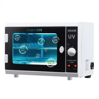 VEVOR UV Sterilisator Nagelwerkzeug-Reinigungsmaschine (12 L / 12 W) multifunktionale Nagelreiniger Sterilisator mit Timer-Einstellung & Knopfsteuerung Reinigungskabinett mit Tür aus gehärtetem Glas VEVOR UV Sterilisator Nagelwerkzeug-Reinigungsmaschine (12 L / 12 W) multifunktionale Nagelreiniger Sterilisator mit Timer-Einstellung & Knopfsteuerung Reinigungskabinett mit Tür aus gehärtetem Glas