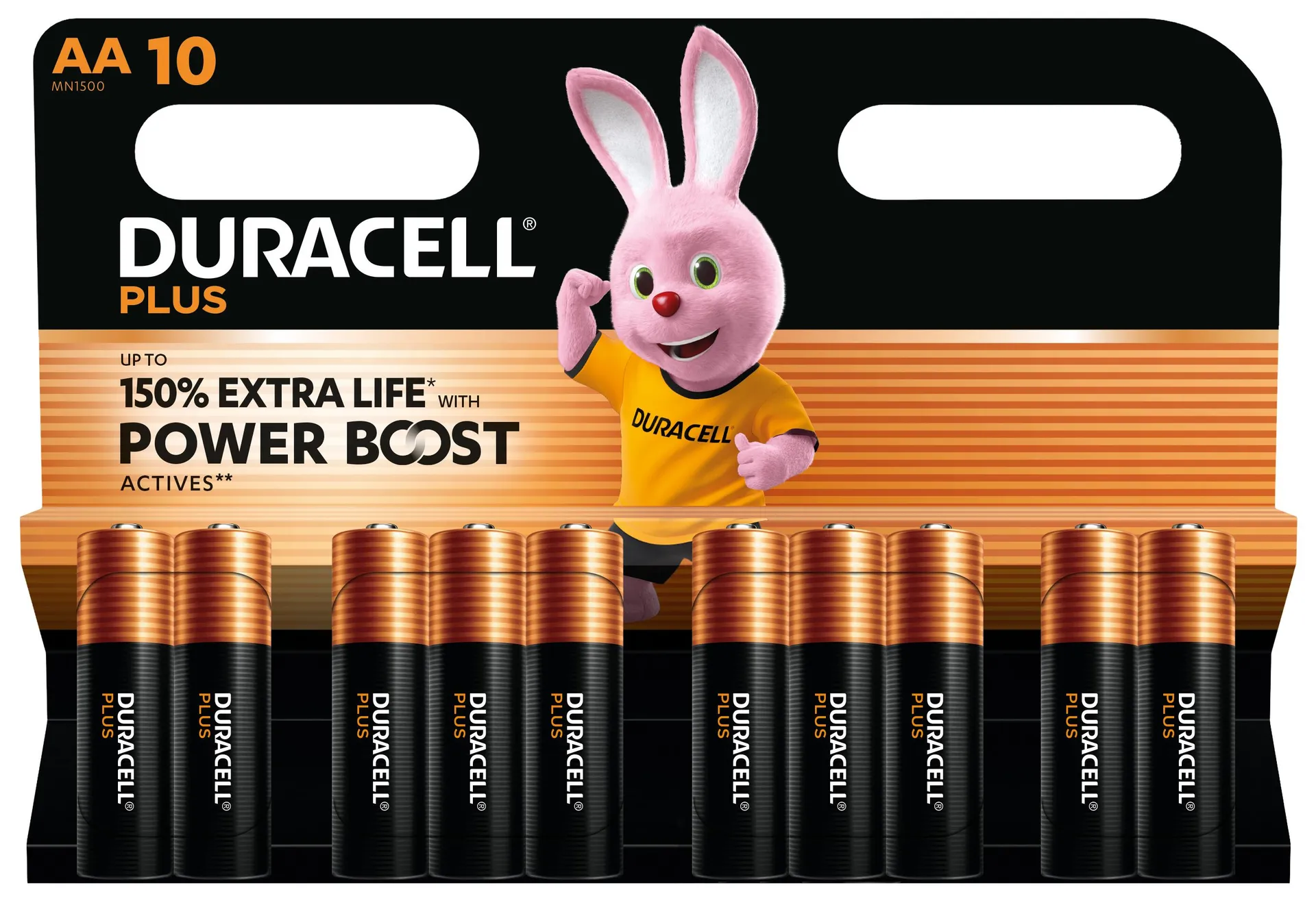 Duracell Plus Einwegbatterie AA Alkali Duracell Plus Einwegbatterie AA Alkali