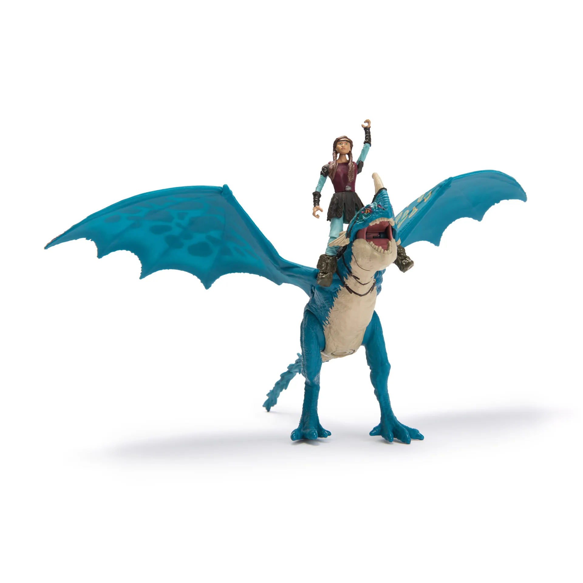 DreamWorks Dragons Drachenzähmen leicht gemacht - Wikinger & Drachen Actionfiguren-Set, Sturmpfeil & Astrid – Bild 4