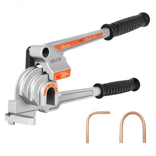 VEVOR Rohrbiegegerät, 6,35/9,525/12,7 mm Außendurchmesser, 3-in-1-Rohrbieger mit manueller Wasserwaage, 180°-Biegewerkzeug für Kupfer-Aluminium-Rohre für Autoreparaturen, HVAC-Klimaanlagen VEVOR Rohrbiegegerät, 6,35/9,525/12,7 mm Außendurchmesser, 3-in-1-Rohrbieger mit manueller Wasserwaage, 180°-Biegewerkzeug für Kupfer-Aluminium-Rohre für Autoreparaturen, HVAC-Klimaanlagen