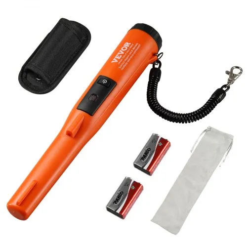 VEVOR Metalldetektor Pinpointer IP68 Komplett Wasserdichter Metallsuchgerät 11cm Erkennungstiefe Propointer Schatzsuche mit 3 Modi LCD/Ton/Vibration/Ton + Vibration 9V Batterie & Samtbeutel Inklusive VEVOR Metalldetektor Pinpointer IP68 Komplett Wasserdichter Metallsuchgerät 11cm Erkennungstiefe Propointer Schatzsuche mit 3 Modi LCD/Ton/Vibration/Ton + Vibration 9V Batterie & Samtbeutel Inklusive