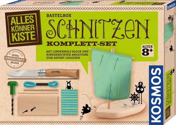 Kosmos Schnitzen Komplett-Set Kosmos Schnitzen Komplett-Set