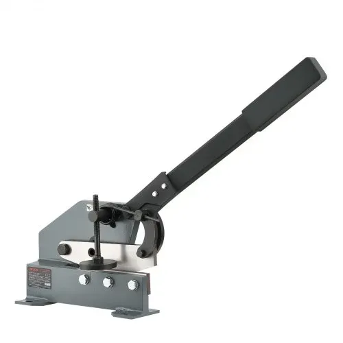 VEVOR Handhebelschere, 155 mm, Blechschere, Schlagschere mit massivem Stahlrahmen, Stahlblechschere mit verlängerter Griff zum Schneiden von Stahl, Kupfer, Betonstahl & Aluminium – Bild 10