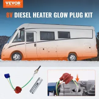 VEVOR Glühkerzensatz für Dieselheizung, Teil für Luftdiesel-Standheizung mit Ausbau- und Montagewerkzeug, Umbausatz für Dieselheizung zum Austausch von 2 kW/5 kW/8 kW Dieselheizungen VEVOR Glühkerzensatz für Dieselheizung, Teil für Luftdiesel-Standheizung mit Ausbau- und Montagewerkzeug, Umbausatz für Dieselheizung zum Austausch von 2 kW/5 kW/8 kW Dieselheizungen