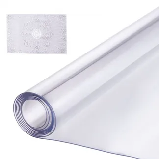 VEVOR Kunststoff-Tischdecke, 76,2 x 152,4 cm, 1,5 mm dick, transparenter Tischschutz, rechteckige PVC-Schreibtischunterlage, wasserdichte und leicht zu reinigende Schreibtischunterlage, Tischdecke, für Büro, Kommode, Esszimmertisch, Nachttisch VEVOR Kunststoff-Tischdecke, 76,2 x 152,4 cm, 1,5 mm dick, transparenter Tischschutz, rechteckige PVC-Schreibtischunterlage, wasserdichte und leicht zu reinigende Schreibtischunterlage, Tischdecke, für Büro, Kommode, Esszimmertisch, Nachttisch