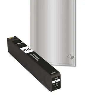 Peach Tintenpatrone, schwarz kompatibel zu No. 980, D8J10A Peach Tintenpatrone, schwarz kompatibel zu No. 980, D8J10A