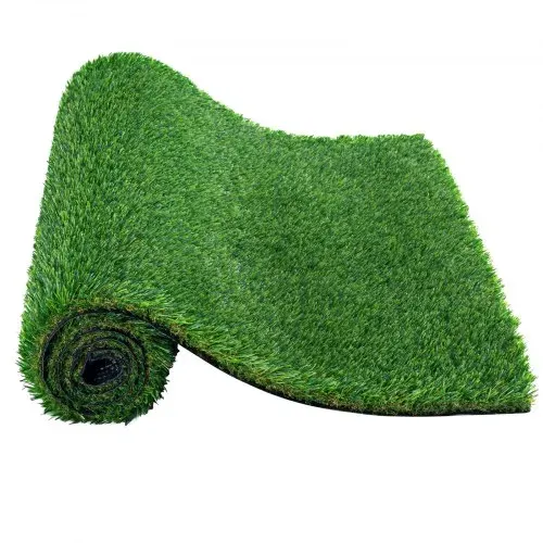 VEVOR Kunstrasen 1220x1830mm Rasenteppich Meterware PP+PE-Materialien Kunstrasenteppich 35mm Florhöhe Dichte von 17.000 Stichen mit Entwässerungslöchern Ideal für Außengärten Innenhöfe – Bild 10