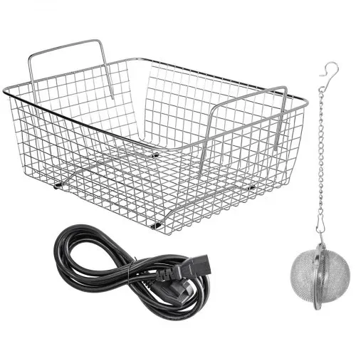 VEVOR Knob Control Ultrasonic Ultraschallreiniger 10L, Ultraschall Reinigungsgerät, Schmuckreiniger Ultraschall digitaler Ultraschallreiniger Ultraschallreinigungsgerät Brille Schmuck Reinigung – Bild 8