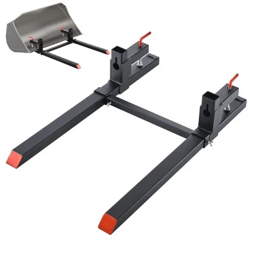 VEVOR Palettengabeln 907 kg, Gabelträger zum Anklemmen, 1090 mm Gesamtlänge, Gabelzinken mit verstellbarer Stabilisatorstange für Traktoranbaugeräte, Ladeschaufel und Kompaktlader, Schwarz VEVOR Palettengabeln 907 kg, Gabelträger zum Anklemmen, 1090 mm Gesamtlänge, Gabelzinken mit verstellbarer Stabilisatorstange für Traktoranbaugeräte, Ladeschaufel und Kompaktlader, Schwarz