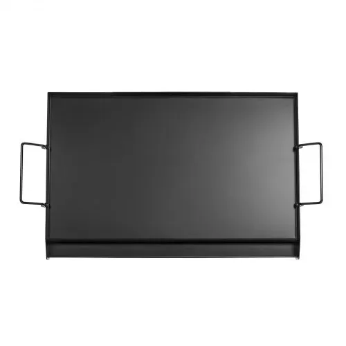 VEVOR Grillplatte Grillpfanne Karbonstahl universelle rechteckige Platte (605 x 360 mm) mit flacher Oberseite, Gasgrill-Grillplatte für BBQ-Grill Teppanyaki, tragbares Familienkochgeschirr mit Griff – Bild 9