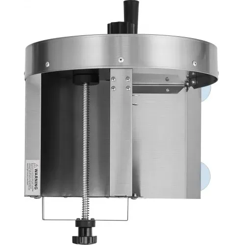 VEVOR Manueller Gemüse- und Obstschneider, 0–12 mm Dicke, Einstellbare Schneidemaschine, Lebensmittelschneider aus Edelstahl mit 2 Ersatzklingen, für Kartoffeln, Gurken, Zitronen, Tomaten – Bild 9