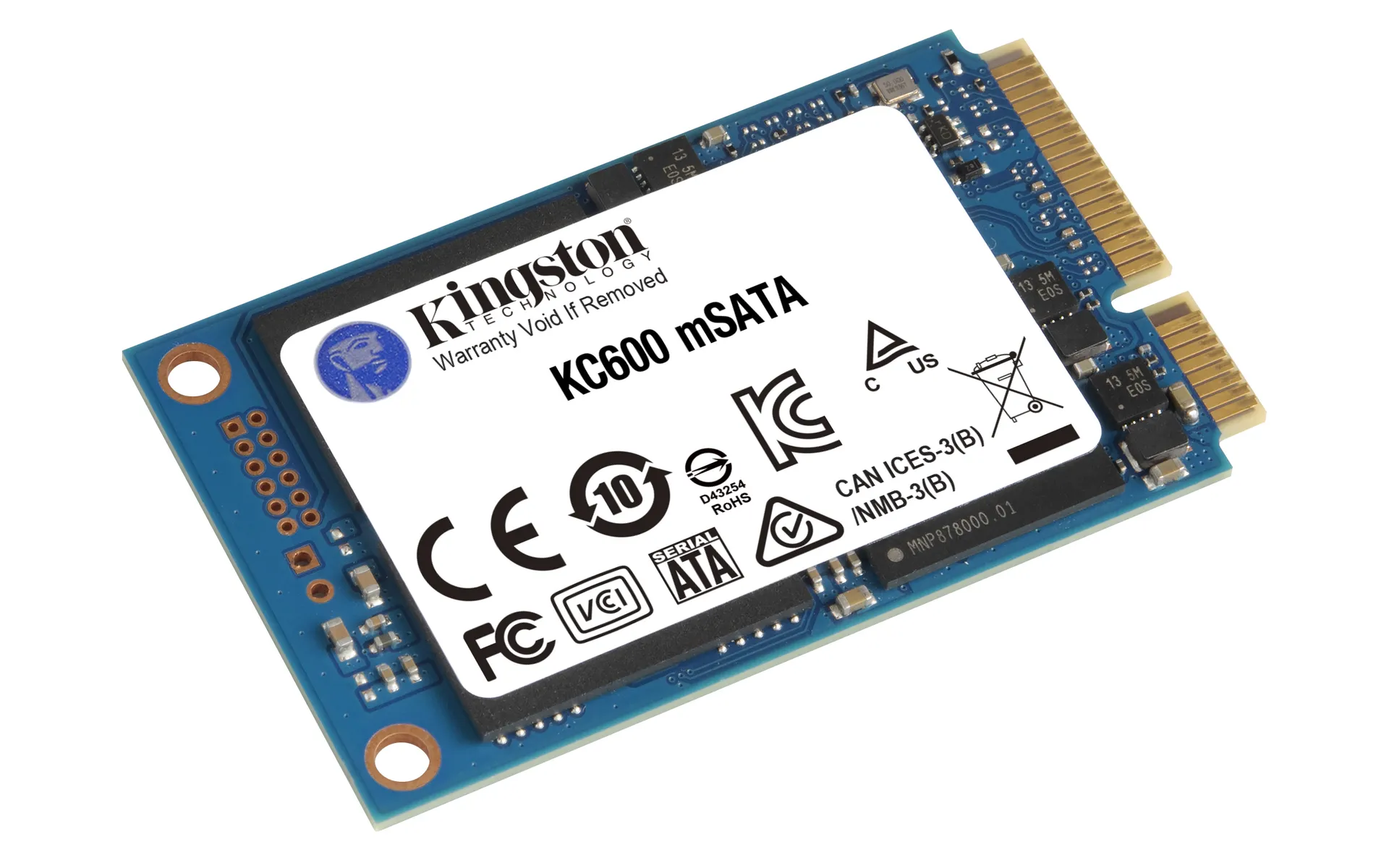 Kingston Technology 256G SSD KC600 SATA3 mSATA – Bild 3