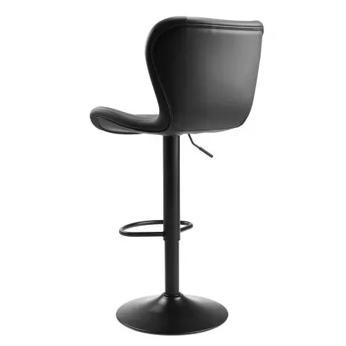 VEVOR Barhocker moderner Thekenhocker aus PU-Leder 2 Stk. 360° drehbarer Bistrohocker mit Rückenlehne & Fußstütze, höhenverstellbarer Küchenhocker (149,7 kg belastbar) für Esszimmer Bar – Bild 9