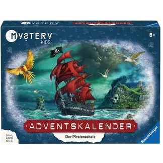 Mystery kids Adventskalender „Der Piratenschatz“, Rätselspiel Mystery kids Adventskalender „Der Piratenschatz“, Rätselspiel