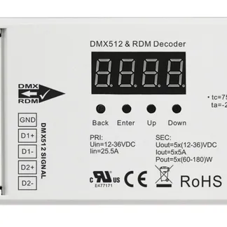Synergy 21 LED Controller DMX 512 4*5A 16bit Synergy 21 LED Controller DMX 512 4*5A 16bit