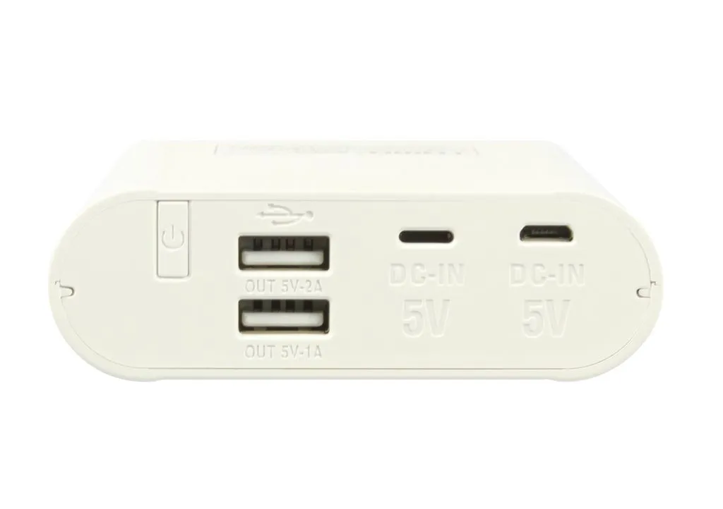 ALLNET Powerbank 18650 3,7V 3er-Gehäuse „weiß“ ALL-PB104 ALLNET Powerbank 18650 3,7V 3er-Gehäuse „weiß“ ALL-PB104