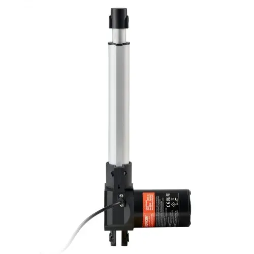 VEVOR 6000N Linear Actuator DC 12V Linearantrieb IP44 Elektrischer Linearmotor 200mm Hublänge Geräuschpegel ≤ 50dB Elektrische Türöffner 5 mm/s Fahrgeschwindigkeit Lineartechnik Verstellantrieb – Bild 9