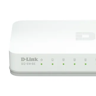 D-Link GO-SW-8E/E Netzwerk-Switch Unmanaged Fast Ethernet (10/100) Weiß D-Link GO-SW-8E/E Netzwerk-Switch Unmanaged Fast Ethernet (10/100) Weiß
