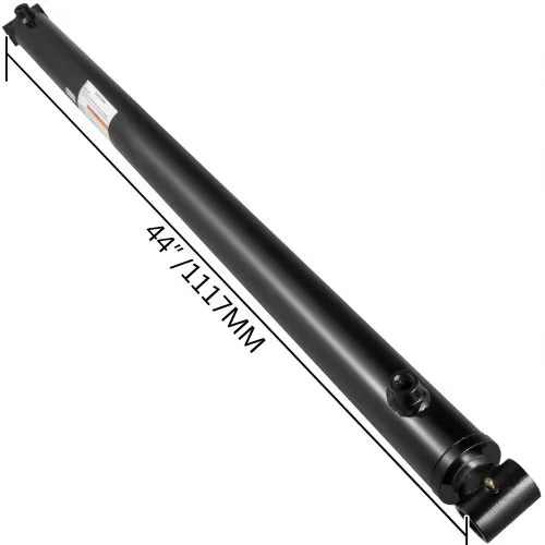 VEVOR Hydraulikzylinder, 5,08cm Bohrung, 91,44cm Hub, hydraulischer Ram-Zylinder, 207 bar, hydraulische Zylinder, geschweißt, doppelt wirkendes Querrohr, SAE6-Anschluss, hydraulischer Hubzylinder (2 – Bild 7