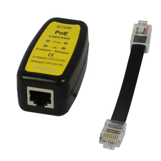 TP(RJ45) POE-Tester, at/af, Endspan/Midspan, standard, Synergy 21, TP(RJ45) POE-Tester, at/af, Endspan/Midspan, standard, Synergy 21,