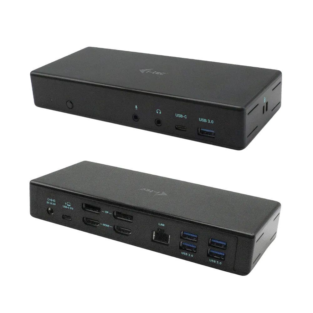 i-tec USB-C Quattro Display Docking Station with Power Delivery 85 W i-tec USB-C Quattro Display Docking Station with Power Delivery 85 W