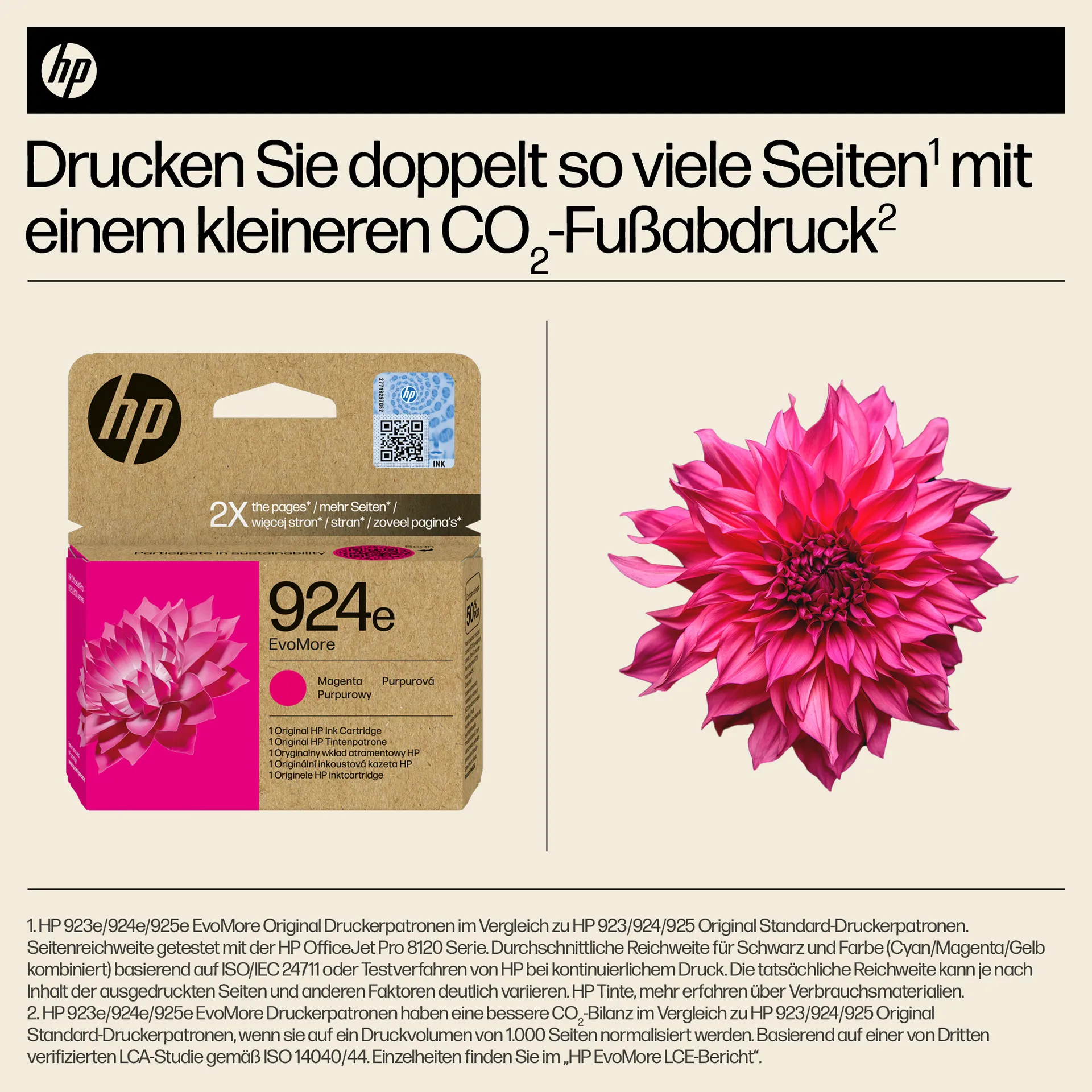 HP 924e EvoMore Magenta Original Druckerpatrone – Bild 5