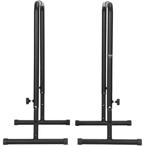 VEVOR Dip-Stangen Dip-Ständer-Station mit Einstellbarer Höhe, 200 kg Fitness-Workout-Dip-Stangen-Station, Stabilisator, Parallette-Liegestützständer, Parallelbarren Krafttraining im Heim-Fitnessstudio – Bild 10