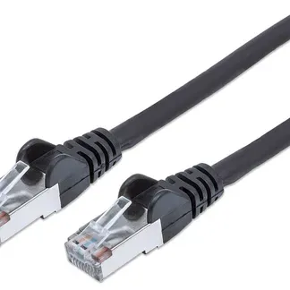 Intellinet Premium Netzwerkkabel, Cat6a, S/FTP, 100% Kupfer, Cat6a-zertifiziert, LS0H, RJ45-Stecker/RJ45-Stecker, 1,0 m, schwarz Intellinet Premium Netzwerkkabel, Cat6a, S/FTP, 100% Kupfer, Cat6a-zertifiziert, LS0H, RJ45-Stecker/RJ45-Stecker, 1,0 m, schwarz