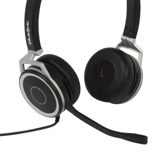 Plusonic Business Headset, 15.2P, binaural, USB & 3,5mm Klinke Plusonic Business Headset, 15.2P, binaural, USB & 3,5mm Klinke